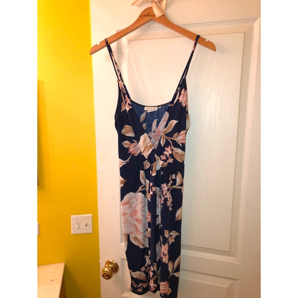 Floral Wrap Dress